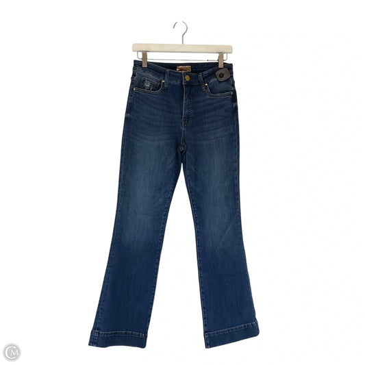 Jeans Wide Leg By Kut In Blue Denim, Size: 4
