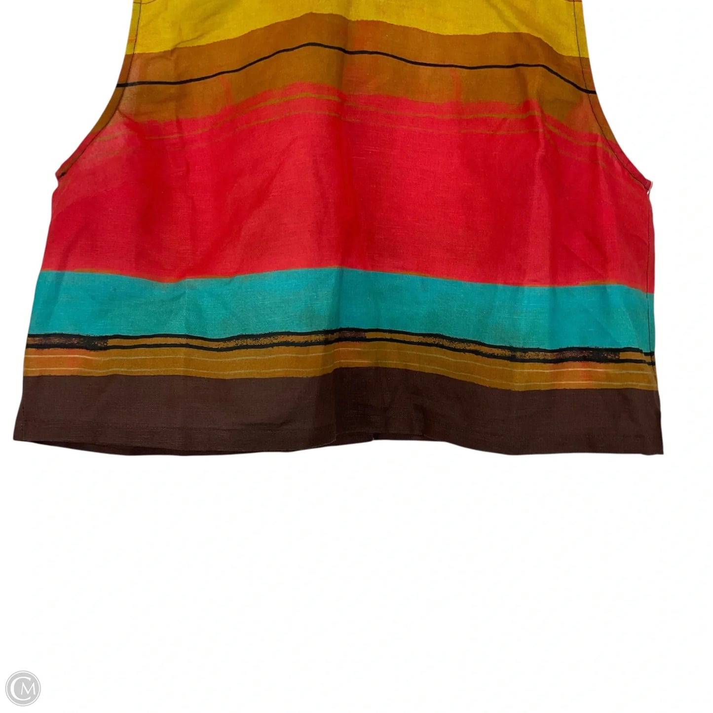 Top Sleeveless By Marie Oliver In Multi-colored, Size: M