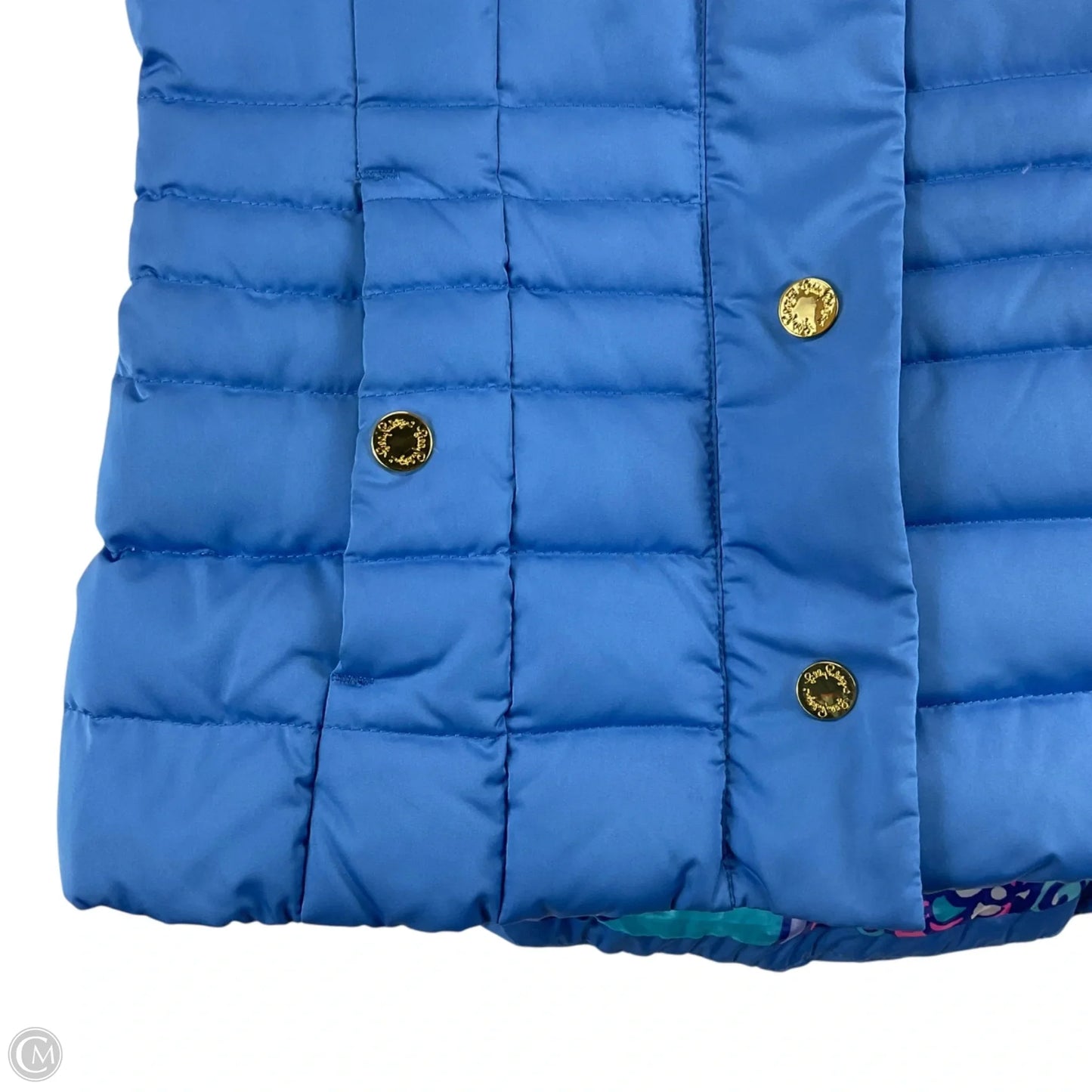 Vest Designer By Lilly Pulitzer In Blue, Size: Xxs