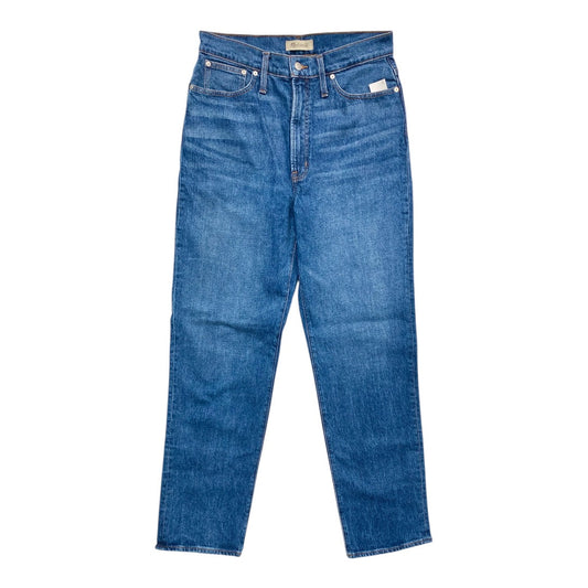 Jeans Straight By Madewell In Blue Denim, Size:10L