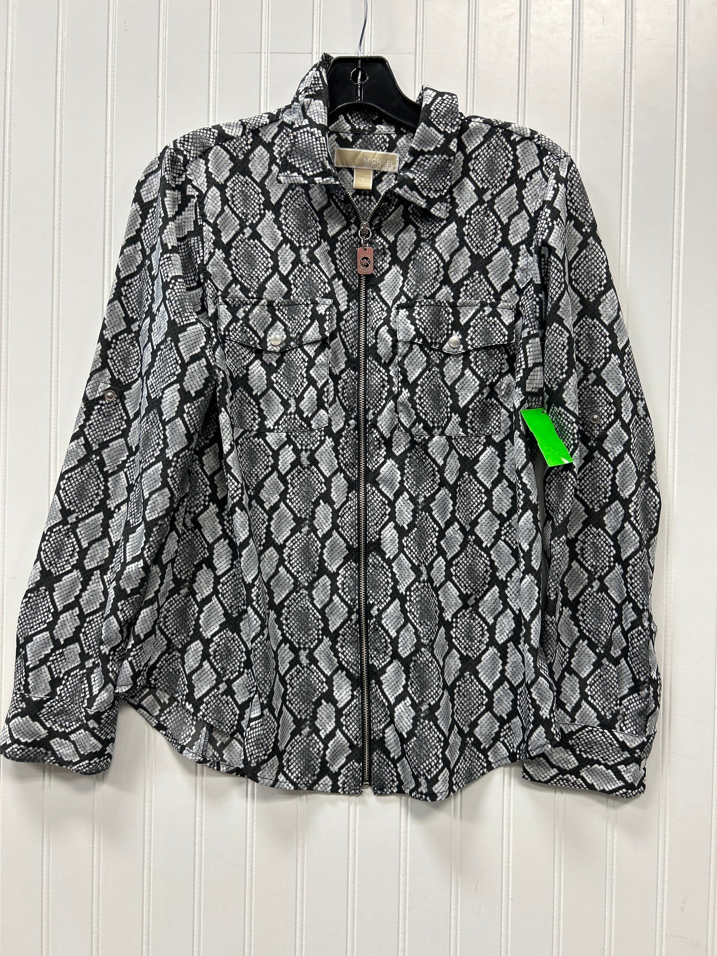 Top Ls By Michael By Michael Kors In Animal Print, Size:S