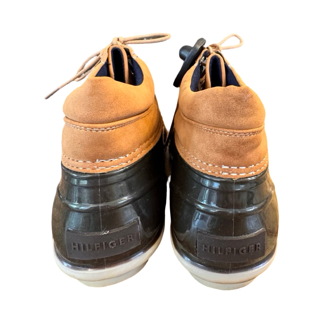 Boots Rain By Tommy Hilfiger In Brown, Size:10