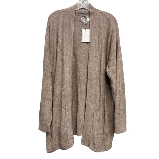 Cardigan By Barefoot Dreams In Beige, Size:2X