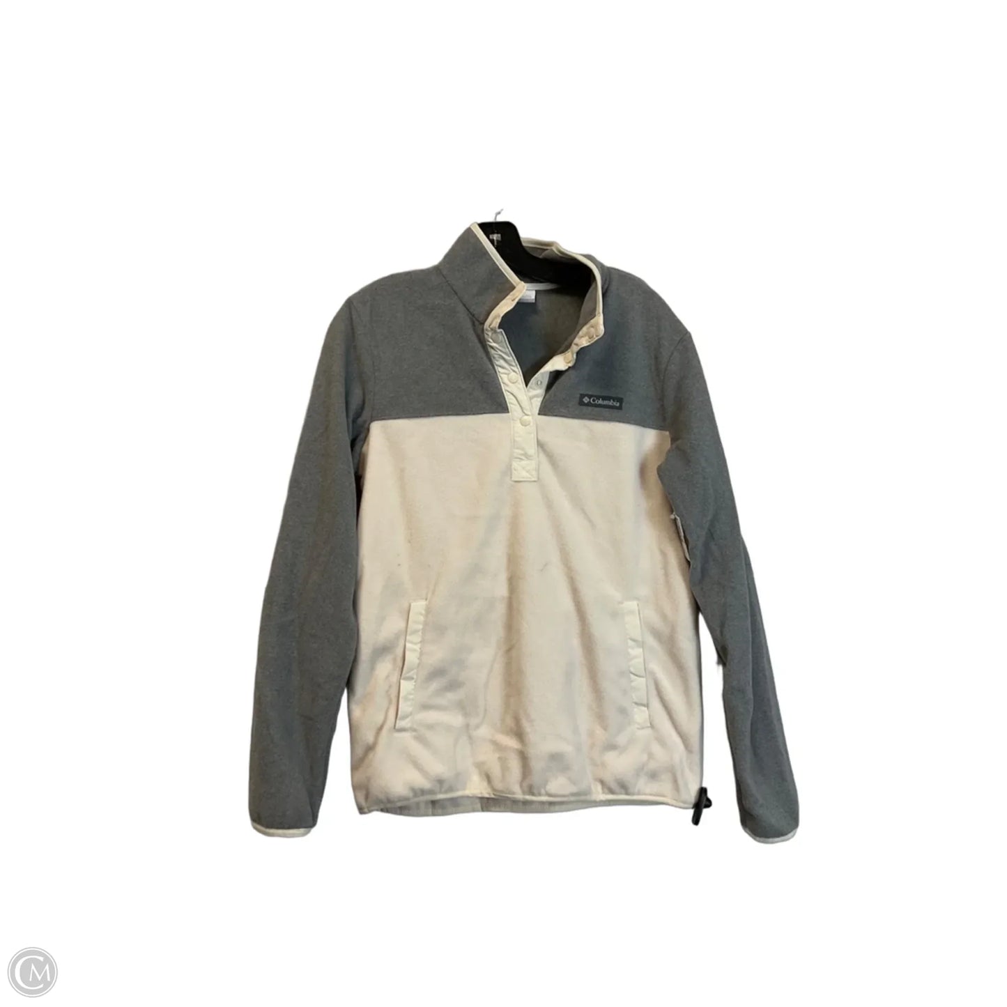 Sweatshirt Collar By Columbia In Cream, Size: M