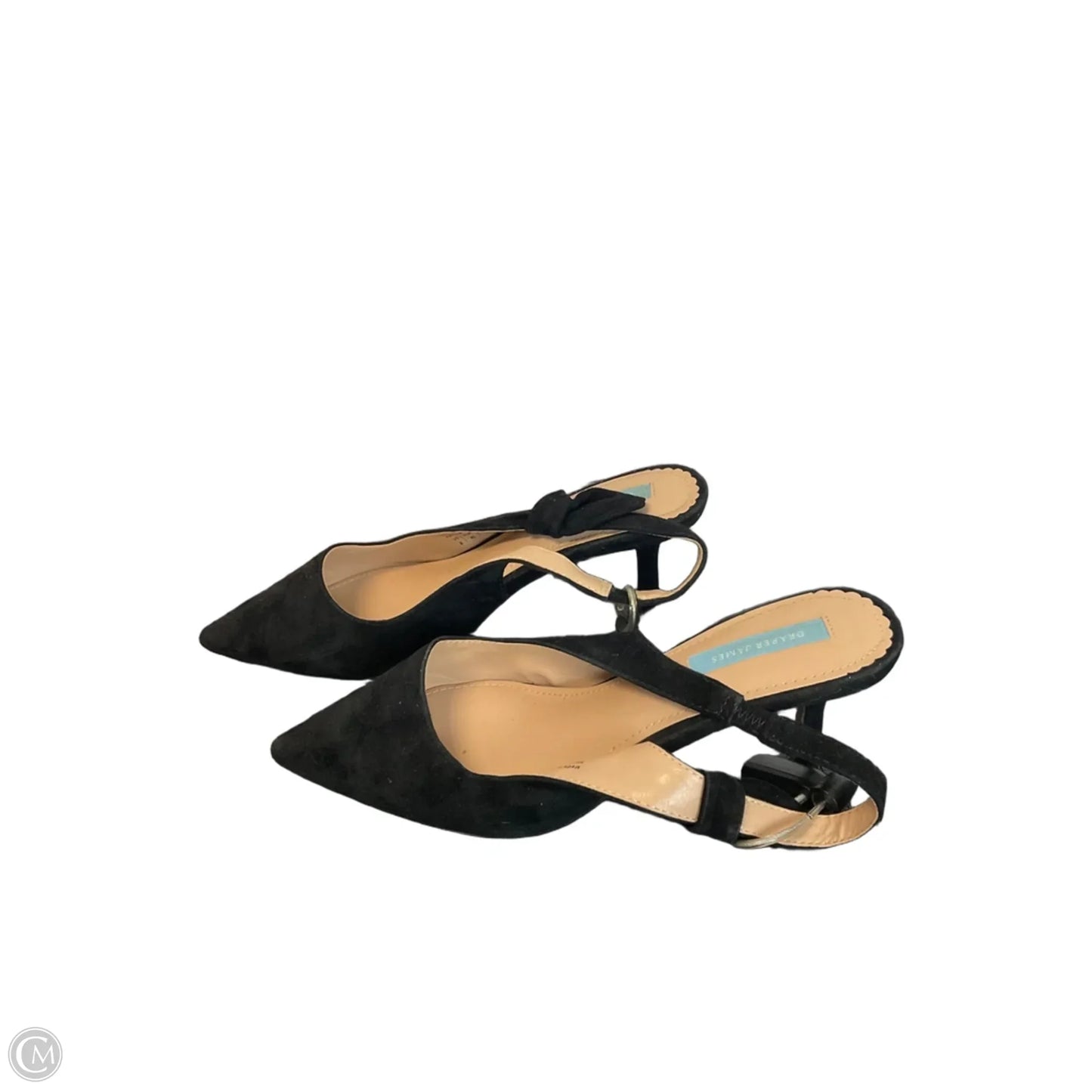 Shoes Heels Kitten By Draper James In Black, Size: 9
