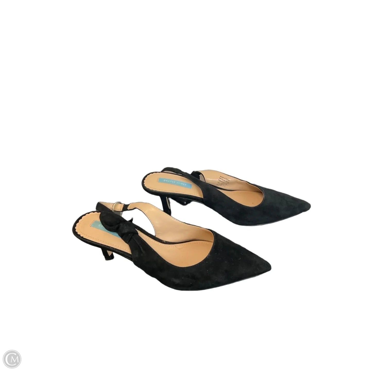 Shoes Heels Kitten By Draper James In Black, Size: 9