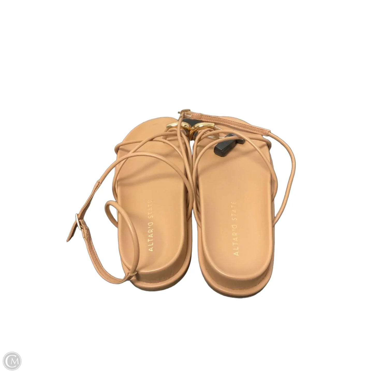 Sandals Flats By Altard State In Tan, Size: 6.5