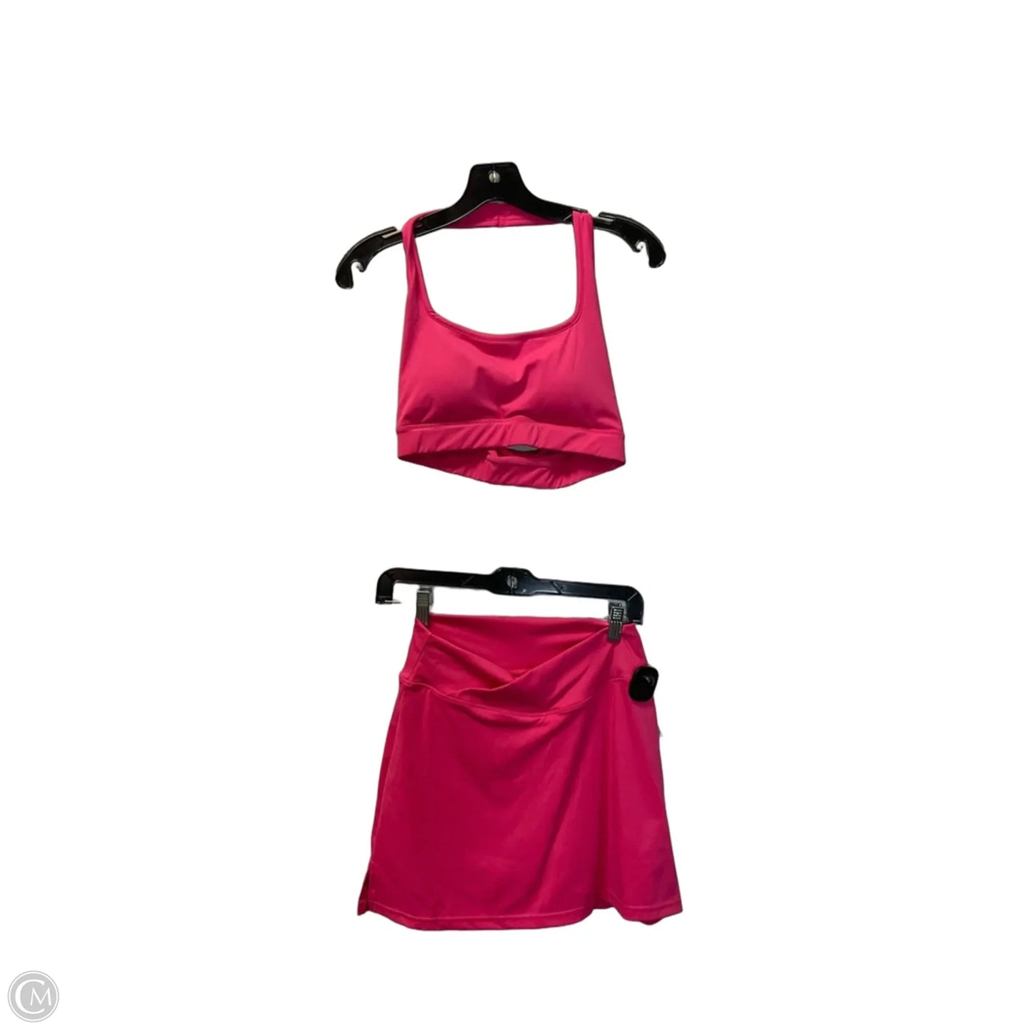 Athletic Shorts 2pc By Cme In Pink, Size: S
