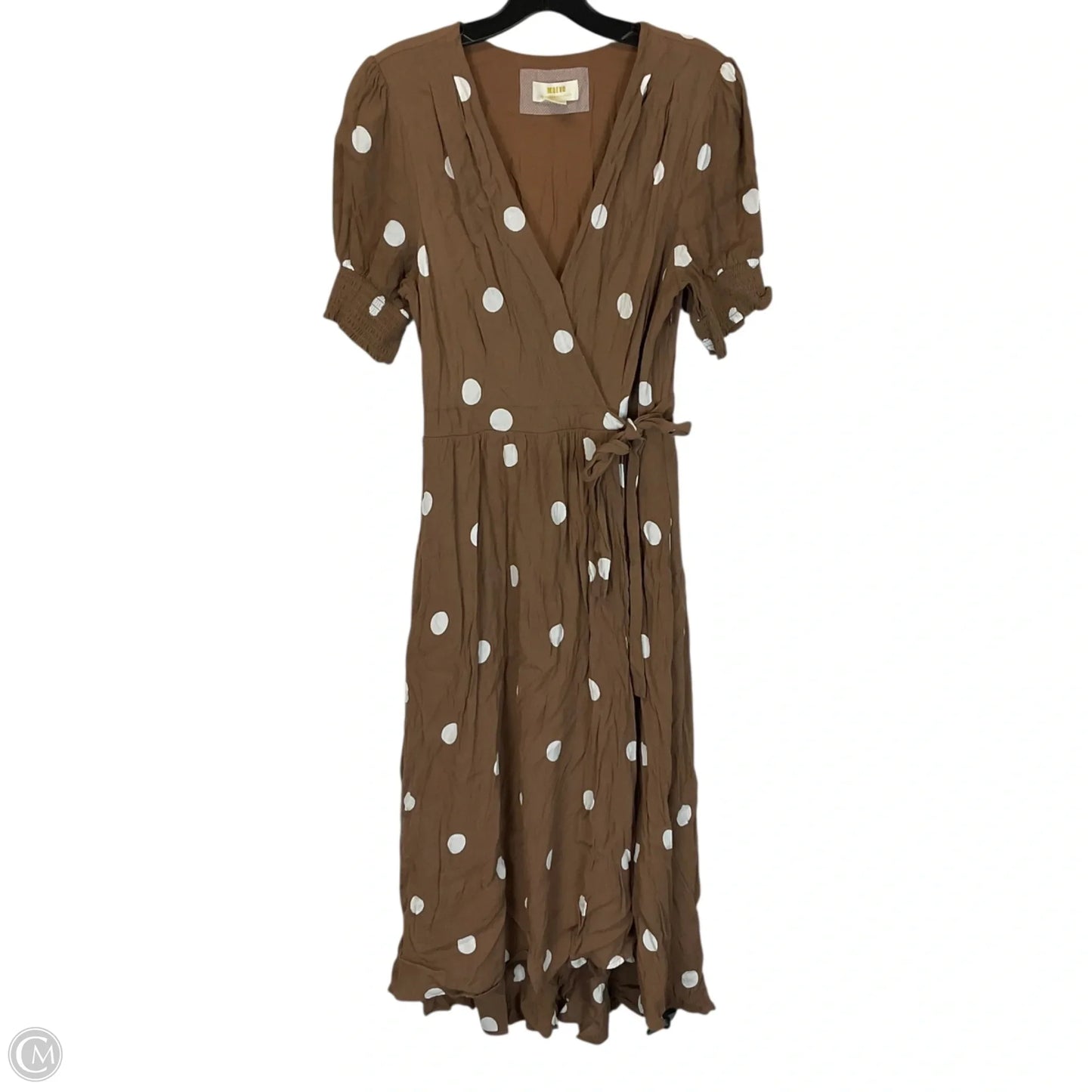 Dress Casual Maxi By Maeve In Brown, Size: L