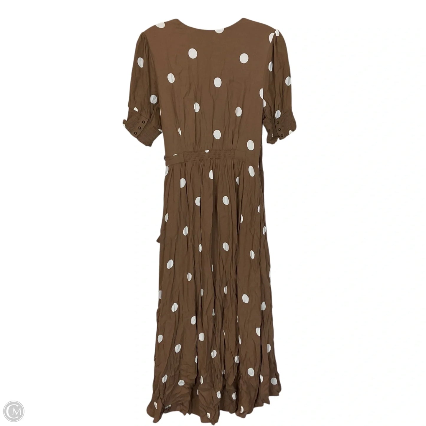 Dress Casual Maxi By Maeve In Brown, Size: L