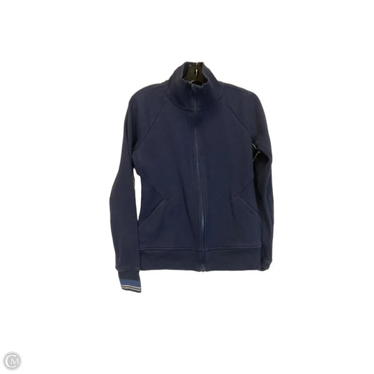 Athletic Jacket By Athleta In Navy, Size: S