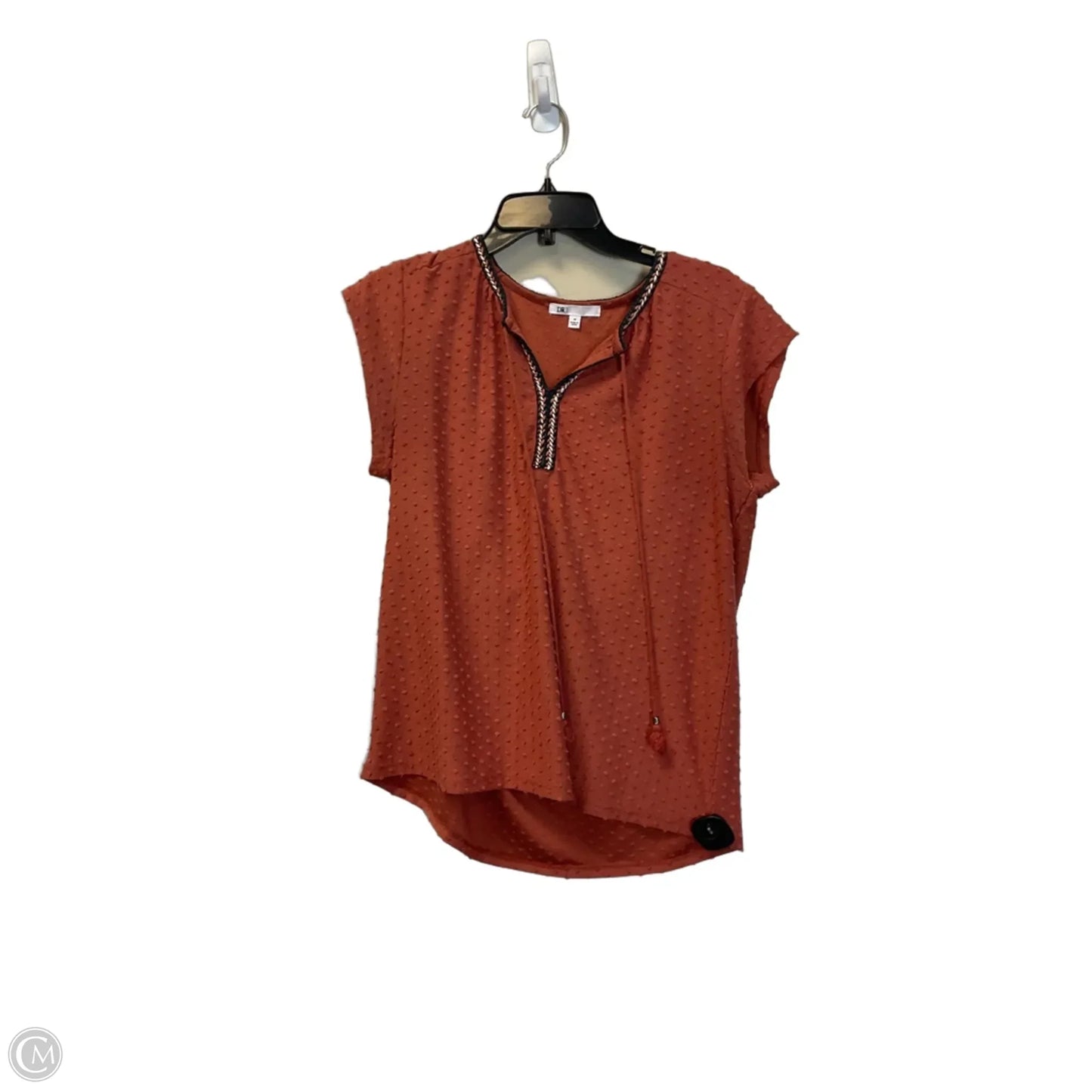 Top Sleeveless By Dr2 In Orange, Size: M