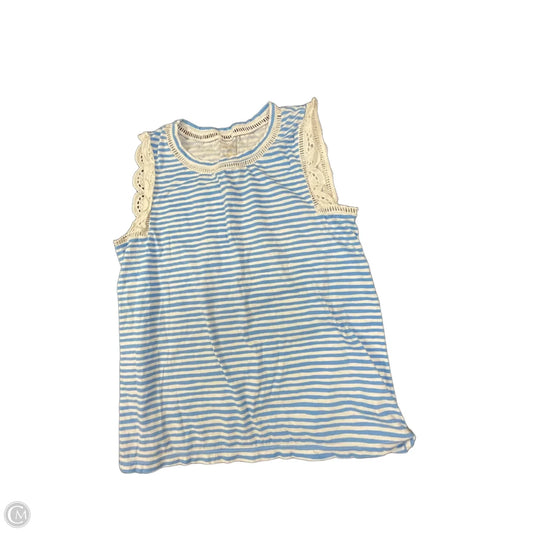 Top Sleeveless Designer By Lilly Pulitzer In Blue, Size: M