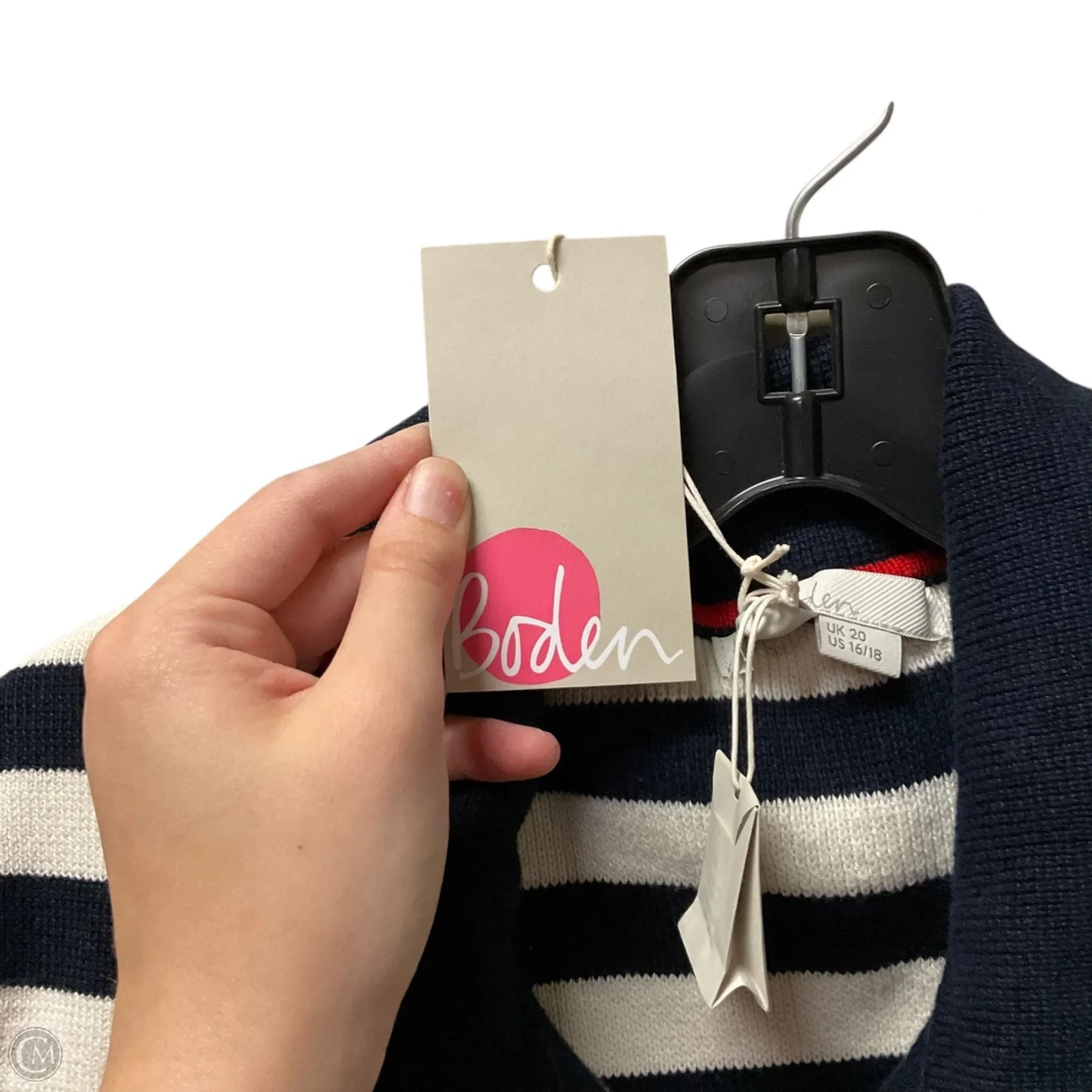 Blazer By Boden In Striped Pattern, Size: 16