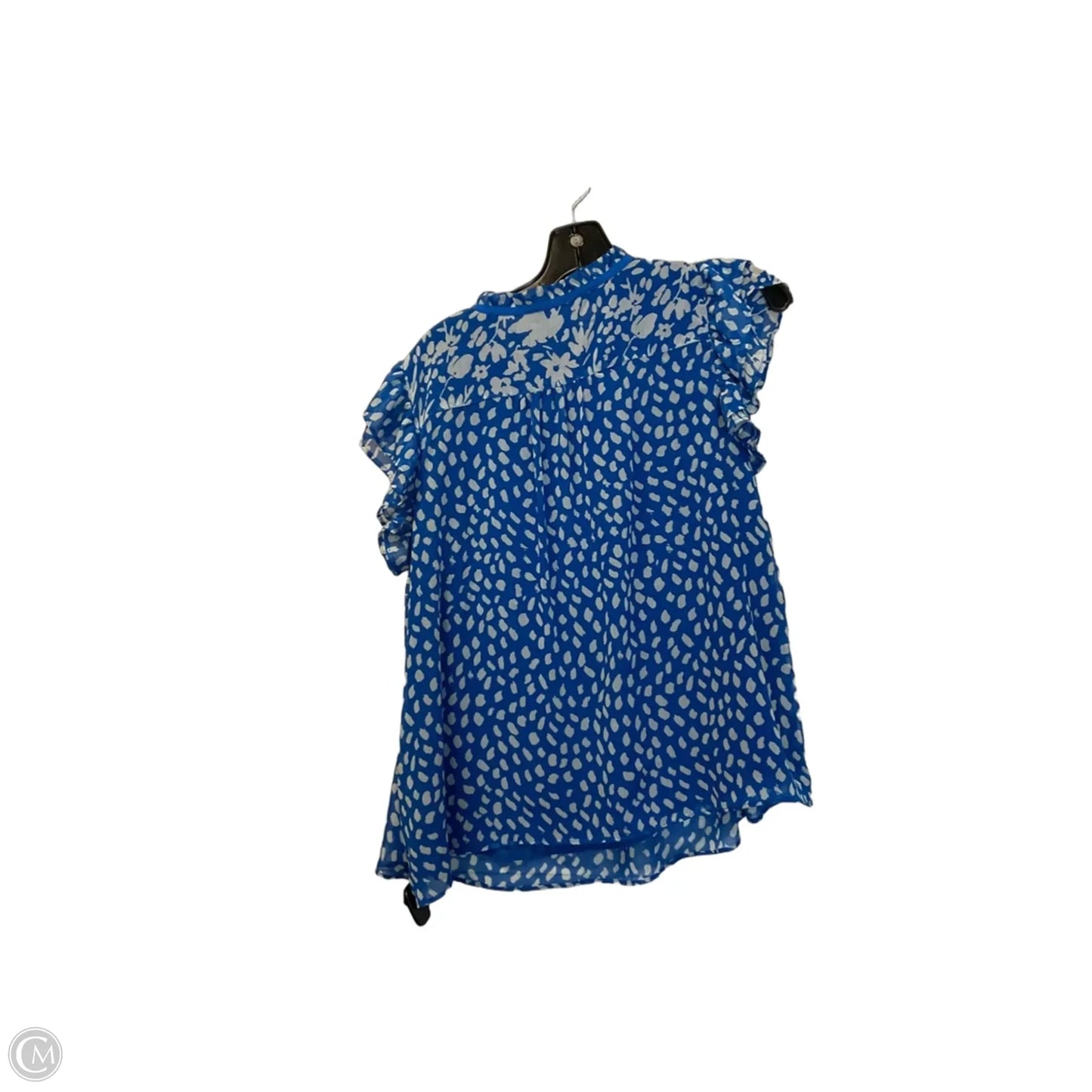 Top Short Sleeve By Cupcakes And Cashmere In Blue, Size: M