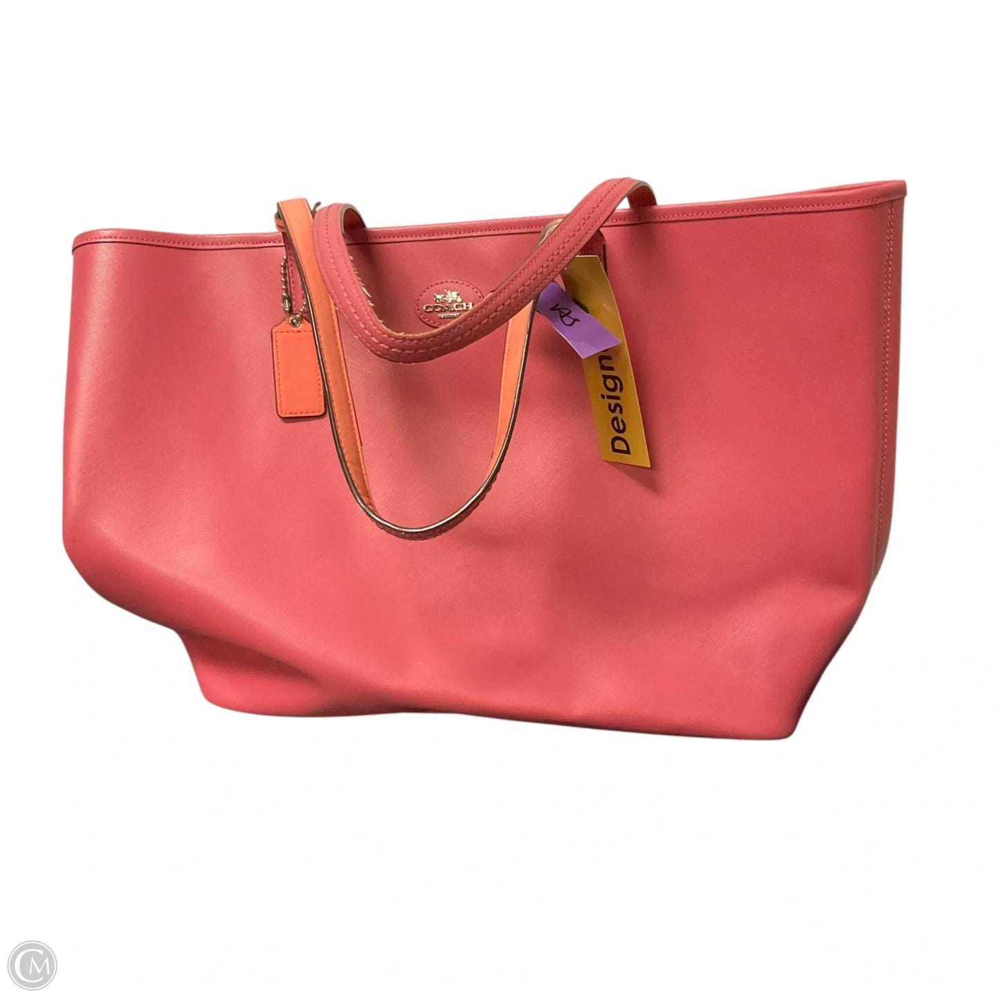 Handbag Designer By Coach, Size: Large