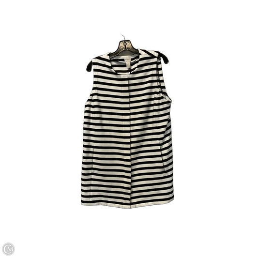 Vest Other By Chicos In Striped Pattern, Size: Xs