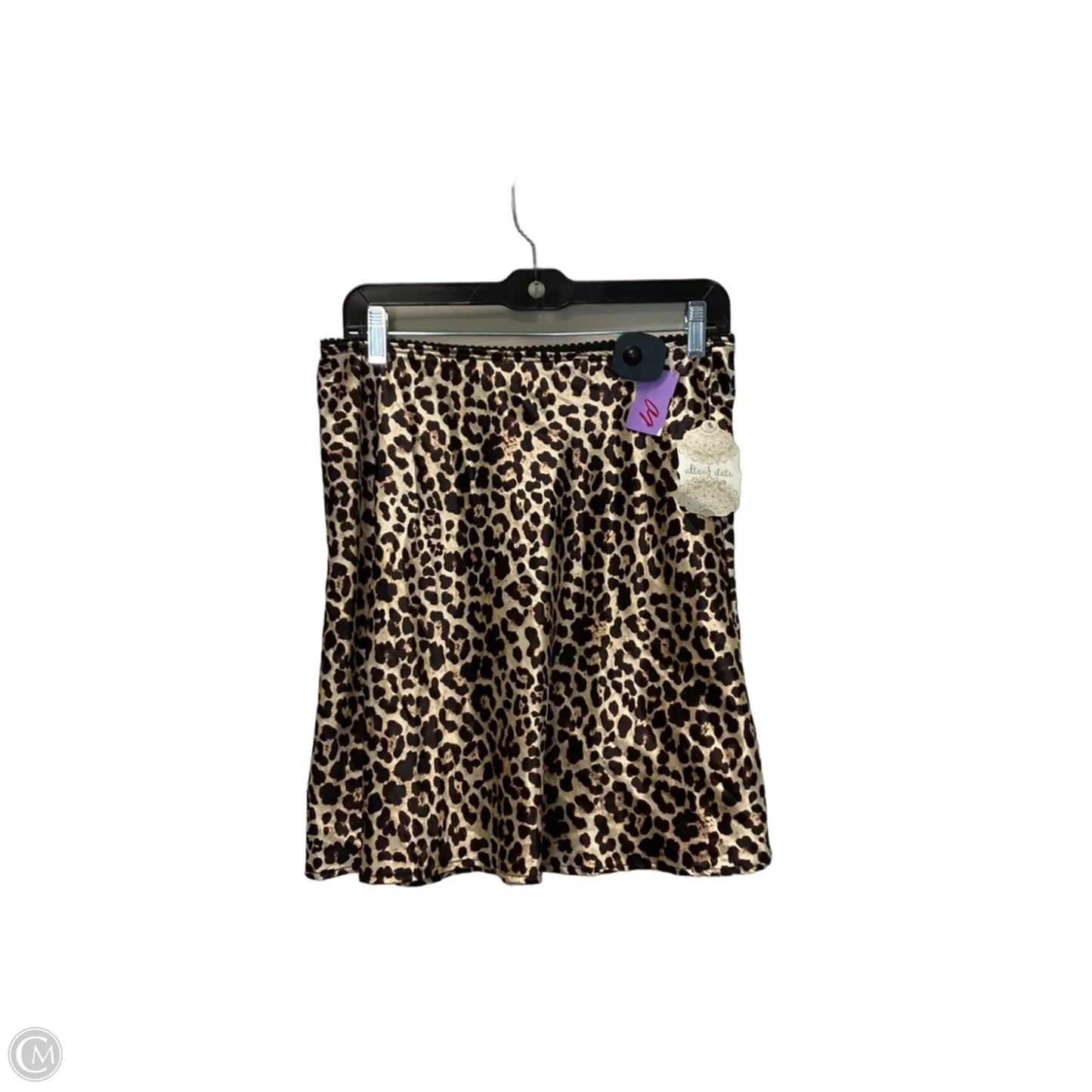 Skirt Mini & Short By Altard State In Animal Print, Size: L