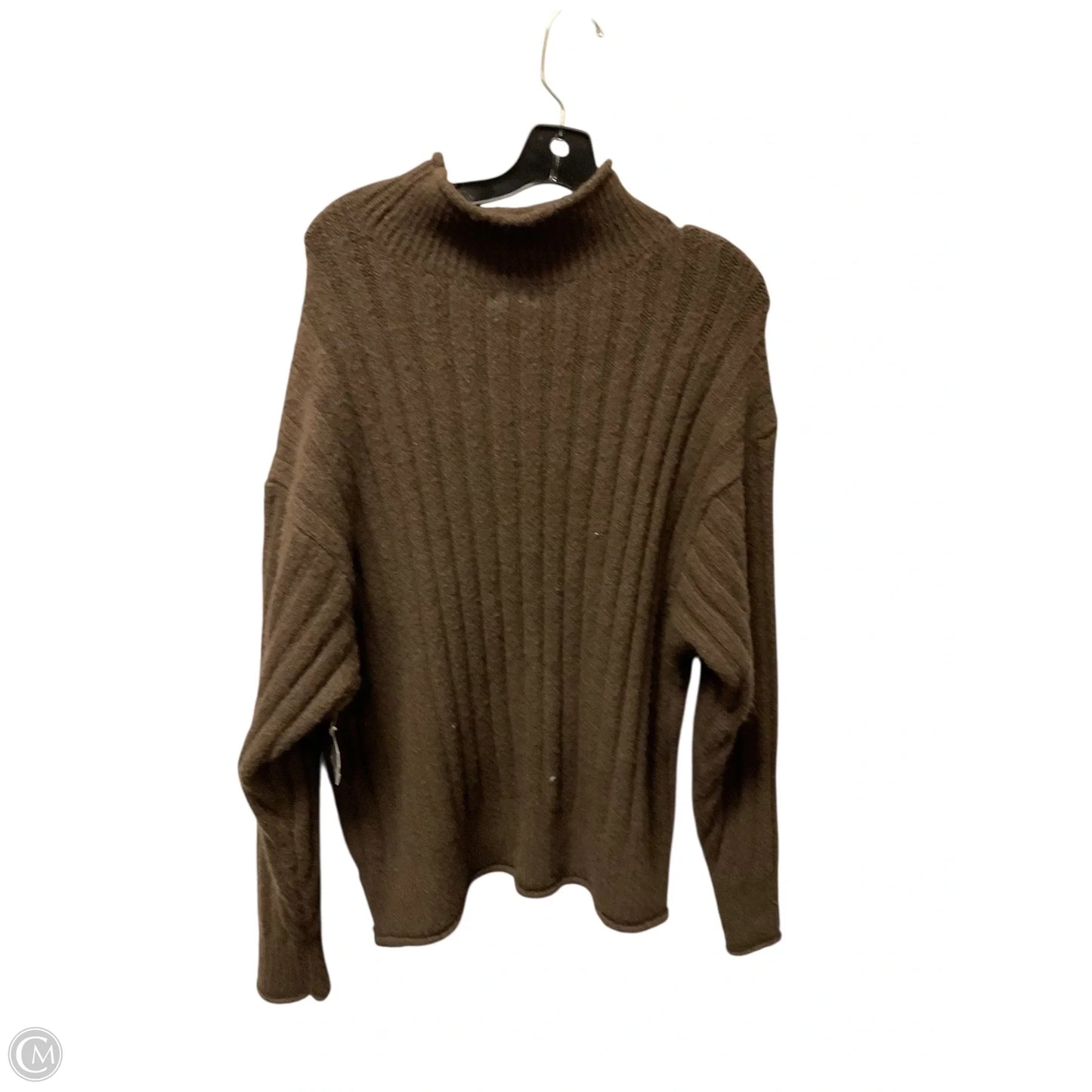 Sweater By Ana In Brown, Size: L