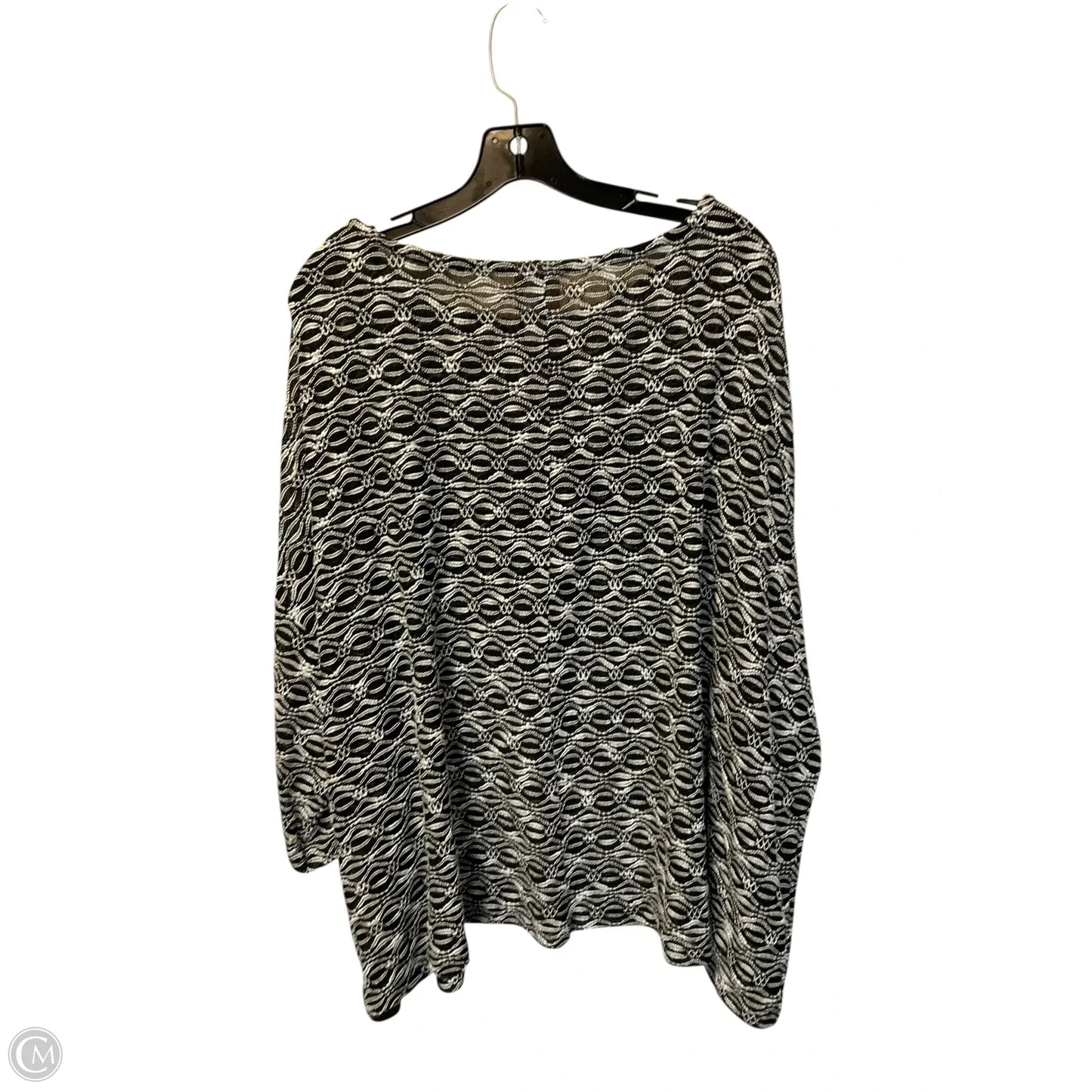 Top Long Sleeve By Ruby Rd In Black, Size: 2x