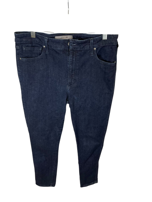 Jeans Designer By Joes Jeans In Blue Denim, Size: Xl