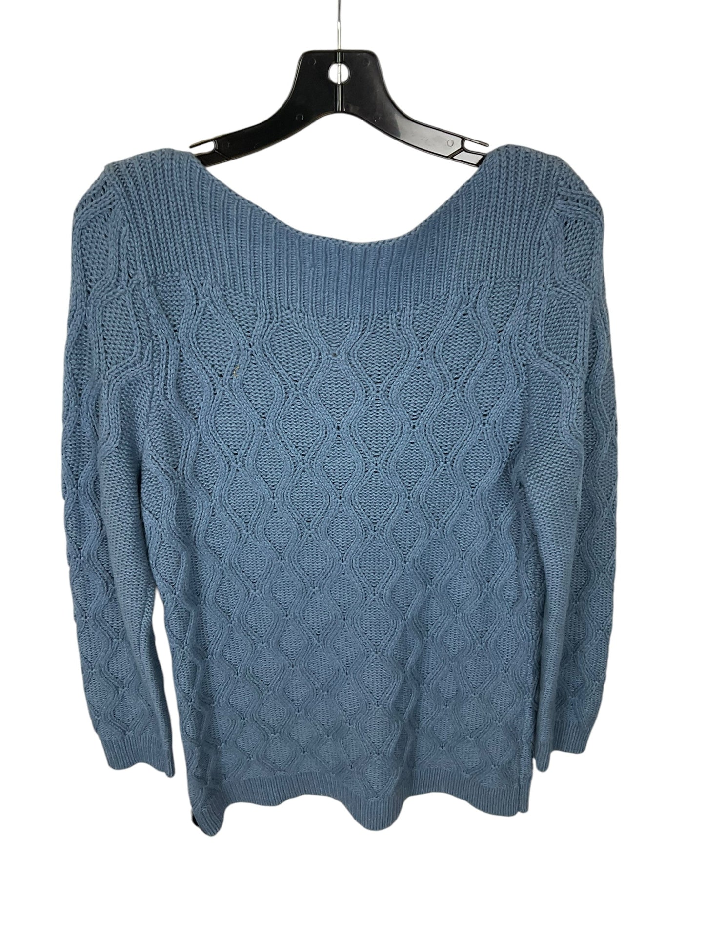 Sweater By Loft In Blue, Size: Xl
