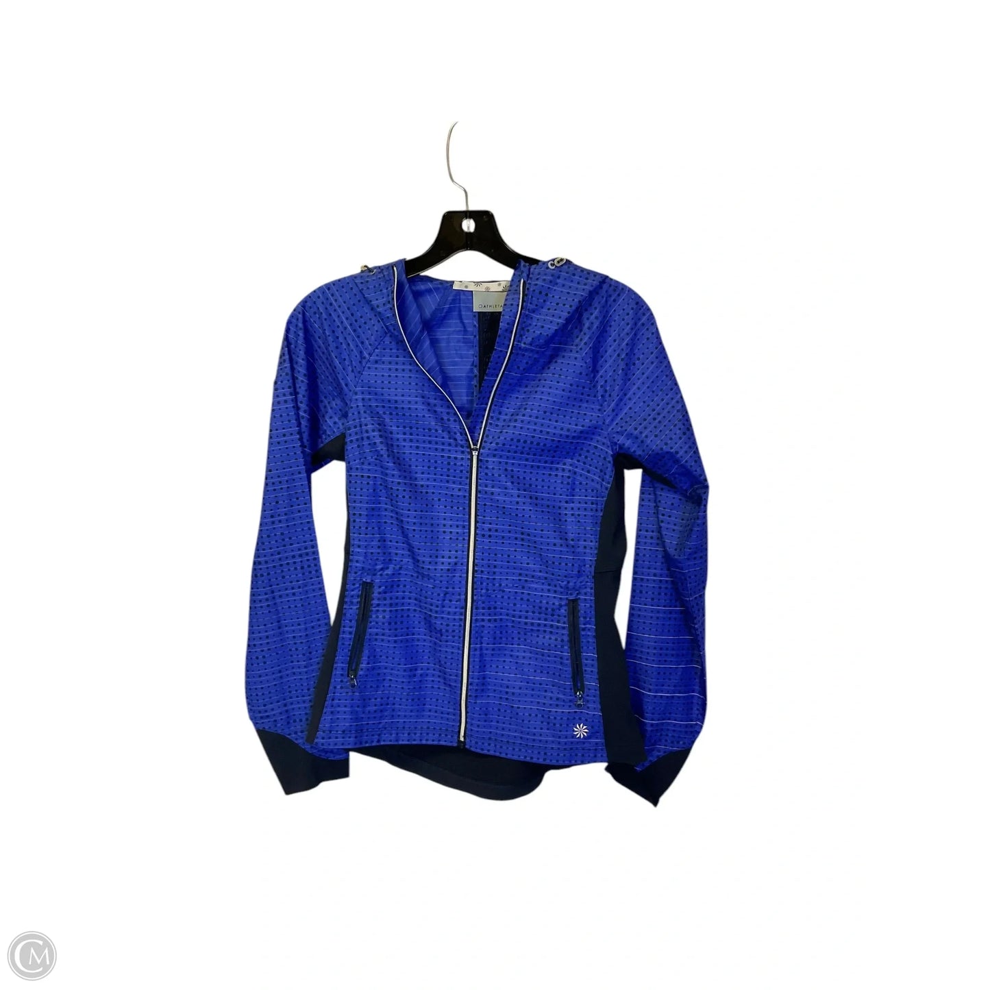 Athletic Jacket By Athleta In Blue, Size: Xxs