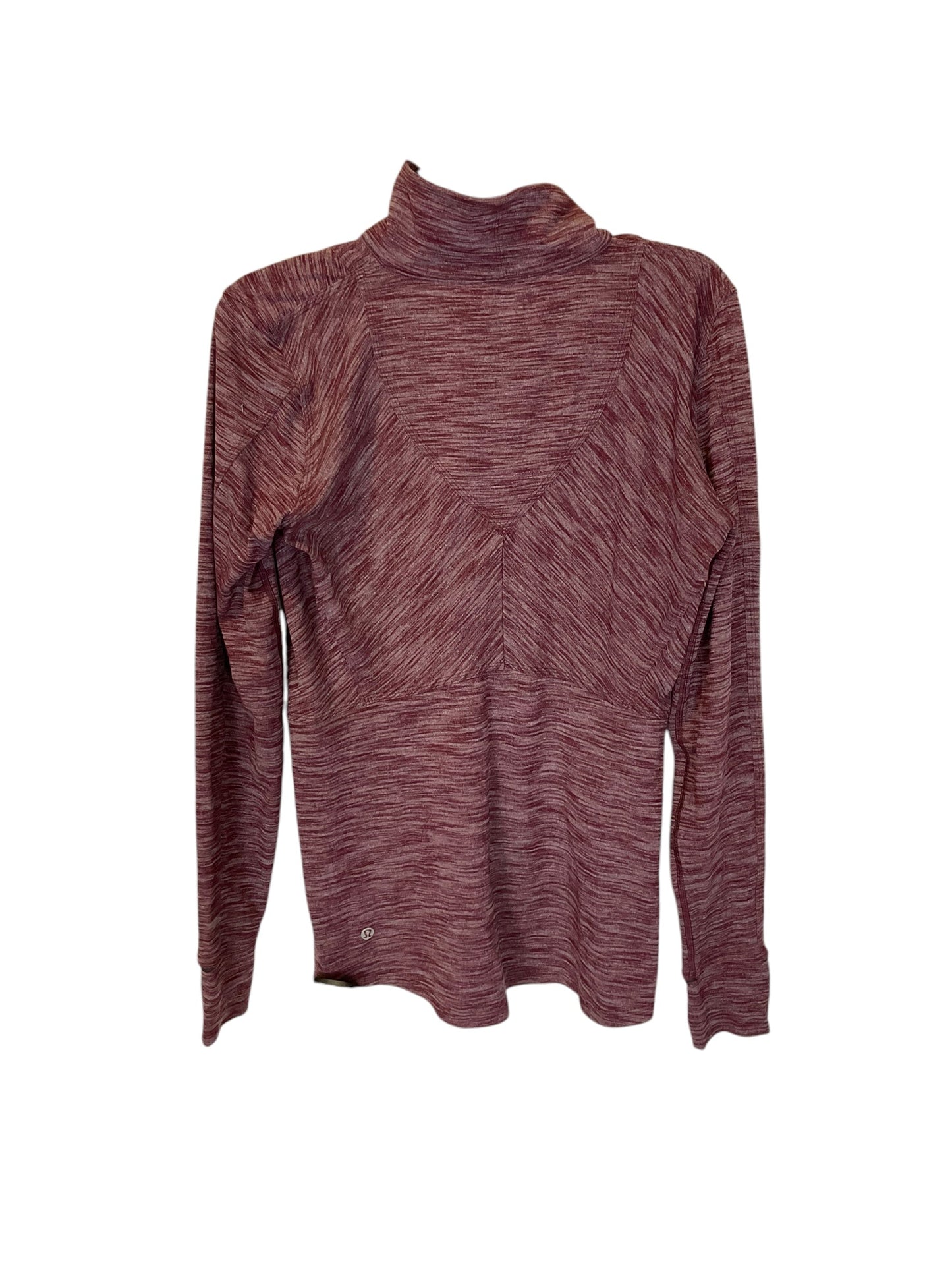 Athletic Jacket By Lululemon In Red, Size: 10