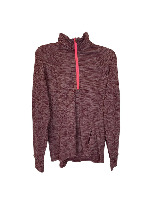 Athletic Jacket By Lululemon In Red, Size: 10