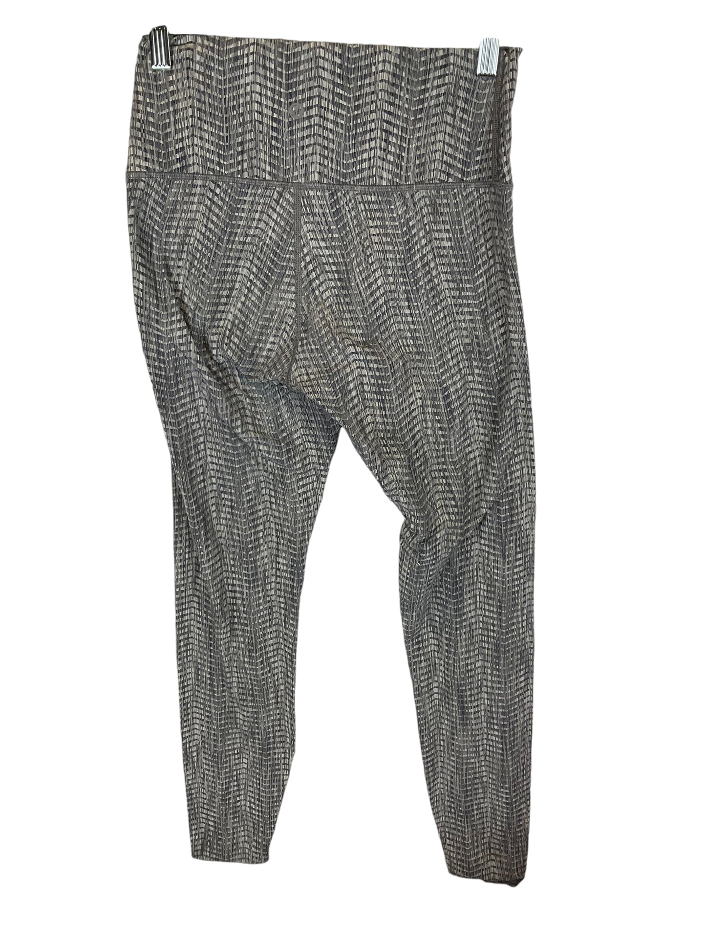 Athletic Leggings By Lululemon In Grey, Size: 8