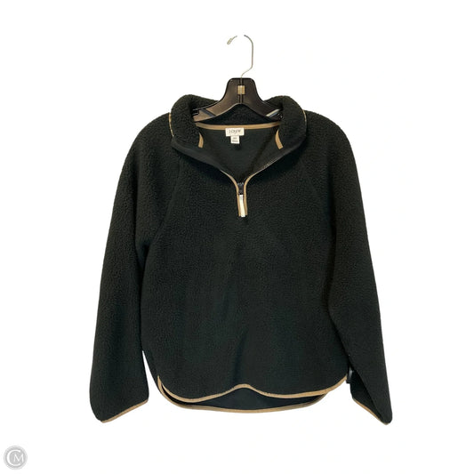 Sweatshirt Collar By J. Crew In Grey & Orange, Size: Xs