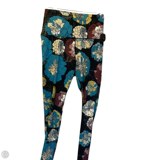 Athletic Leggings By Adidas In Multi-colored, Size: M