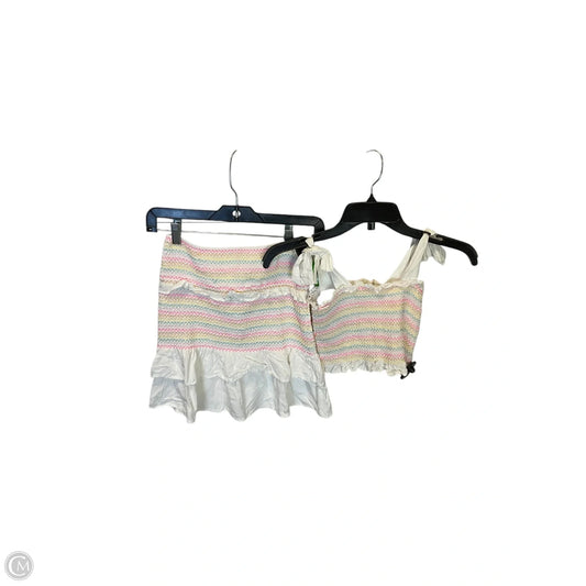 Skirt Set 2pc By Crown And Ivy In Multi-colored, Size: Xs