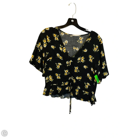 Top Short Sleeve By Altard State In Black, Size: Xs