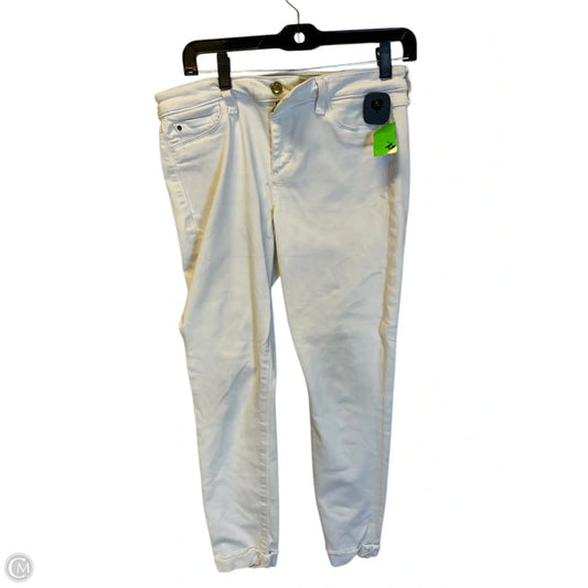 Jeans Skinny By Joes Jeans In White, Size: 8