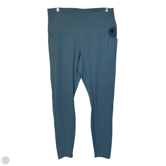 Athletic Leggings By Lululemon In Blue, Size: 14