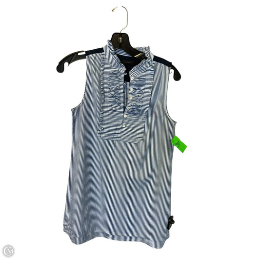 Top Sleeveless By J. Crew In Blue, Size: 0