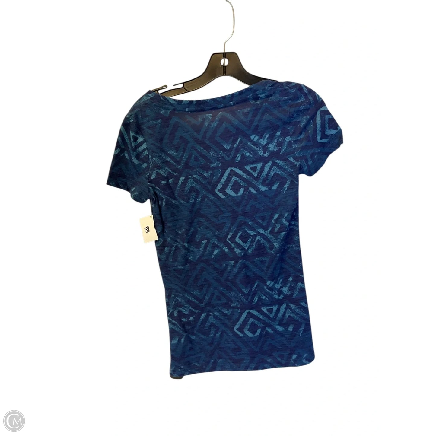 Top Short Sleeve By Mossimo In Blue, Size: Xs