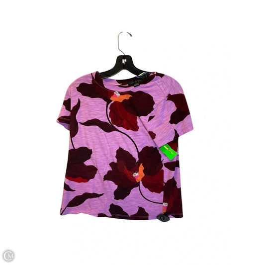 Top Short Sleeve By Sanctuary In Purple, Size: L