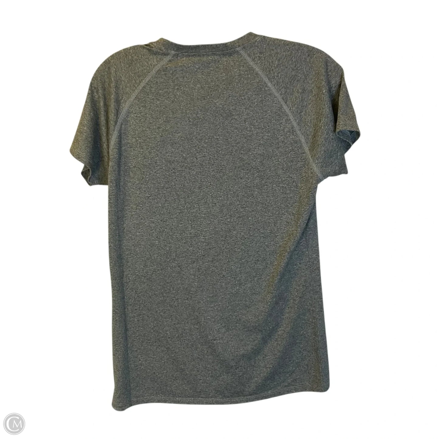 Athletic Top Short Sleeve By The North Face In Grey, Size: S