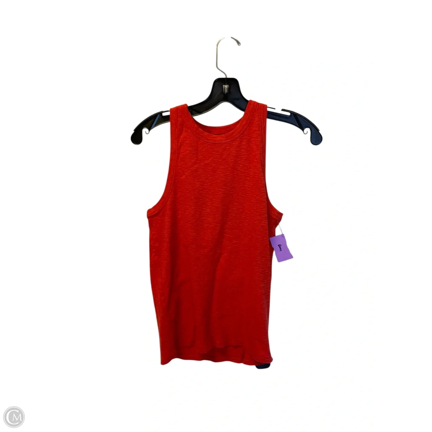 Top Sleeveless By Madewell In Red, Size: M