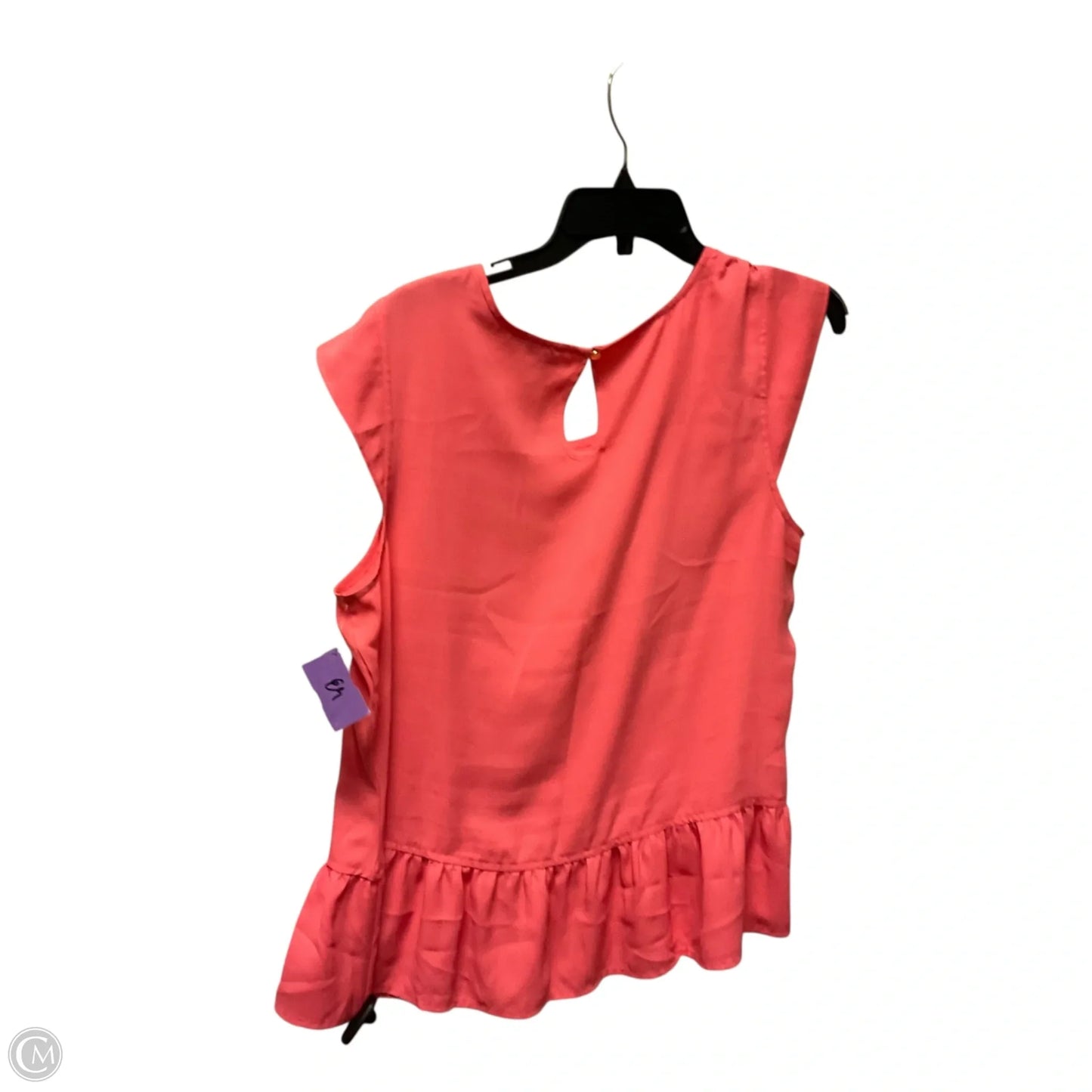 Top Sleeveless By Madison In Pink, Size: Xl