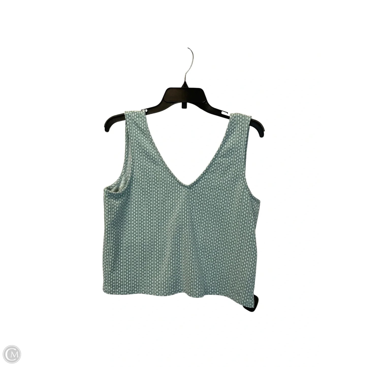 Top Sleeveless By Madewell In Blue, Size: M