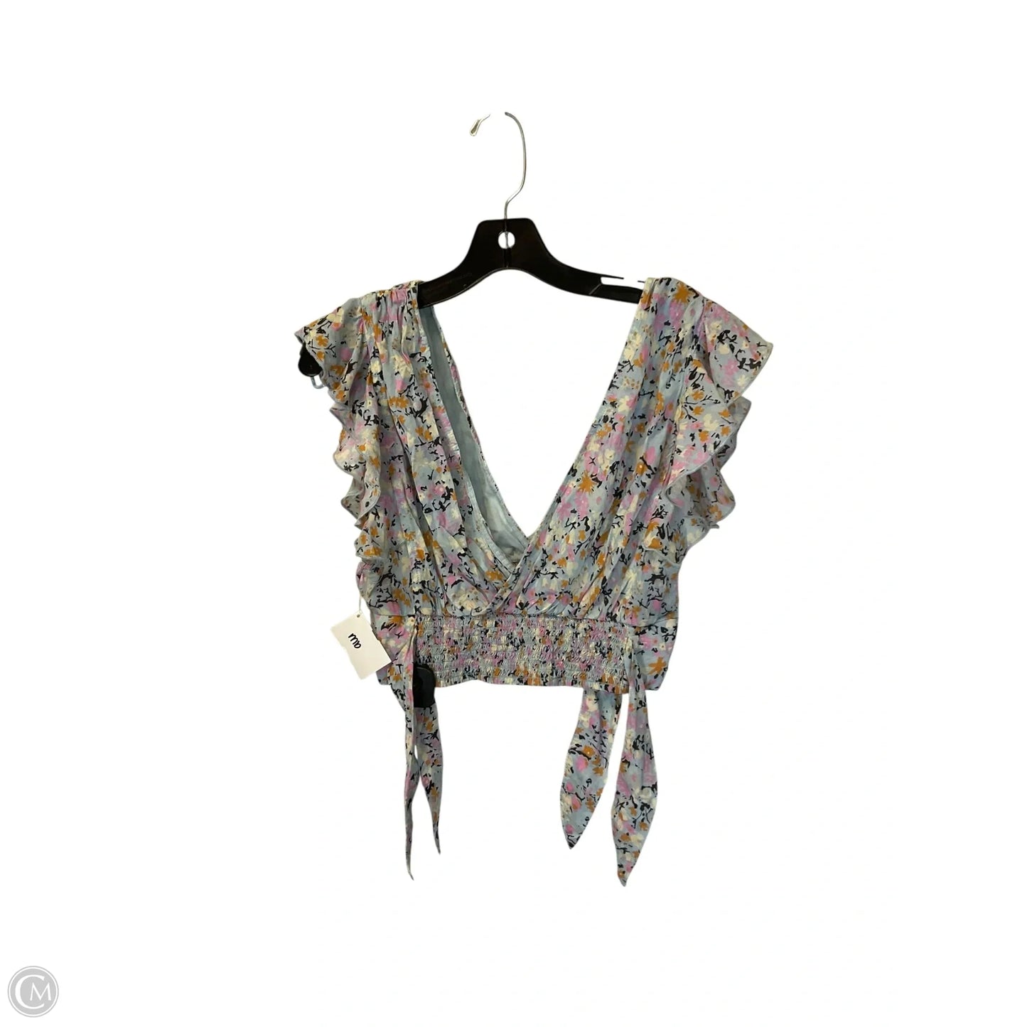 Top Sleeveless By Free People In Blue, Size: S