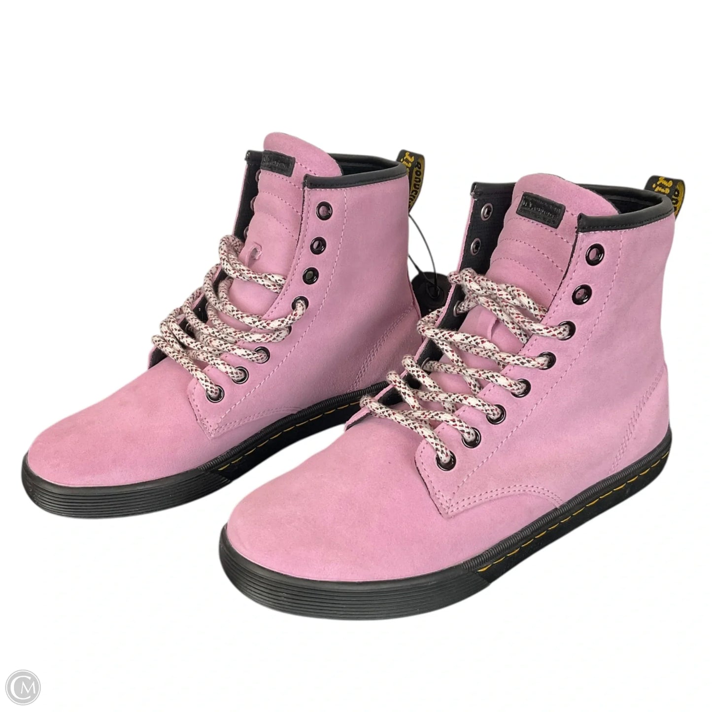 Boots Ankle Flats By Dr Martens In Pink, Size: 6
