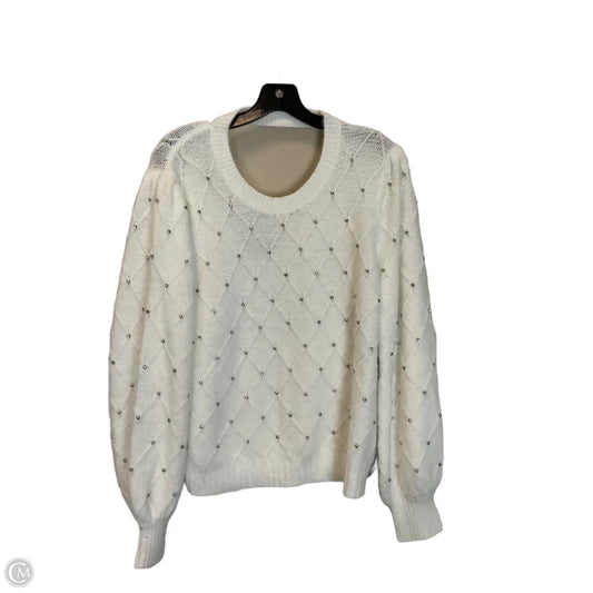 Sweatshirt Designer By Lilly Pulitzer In White, Size: M