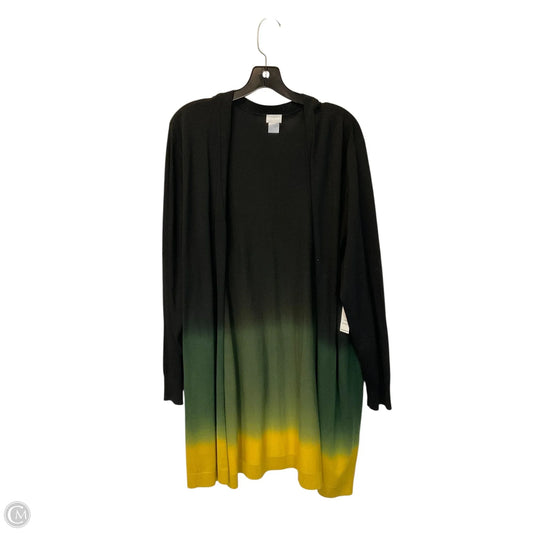 Cardigan By Chicos In Black, Size: Xxl