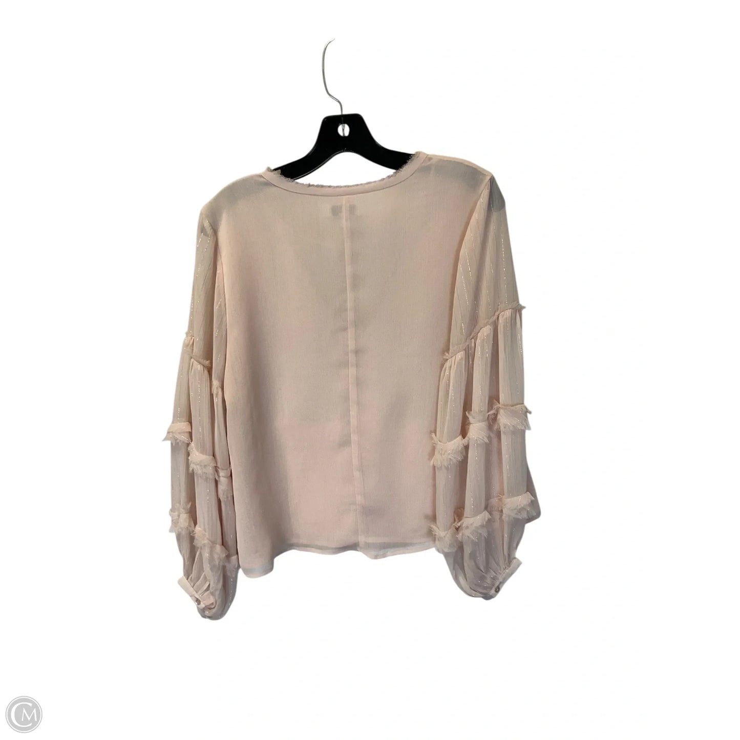 Top Long Sleeve By Kensie In Pink, Size: M