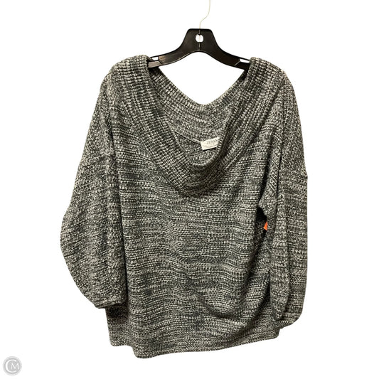 Sweater By Zenana Outfitters In Grey, Size: L