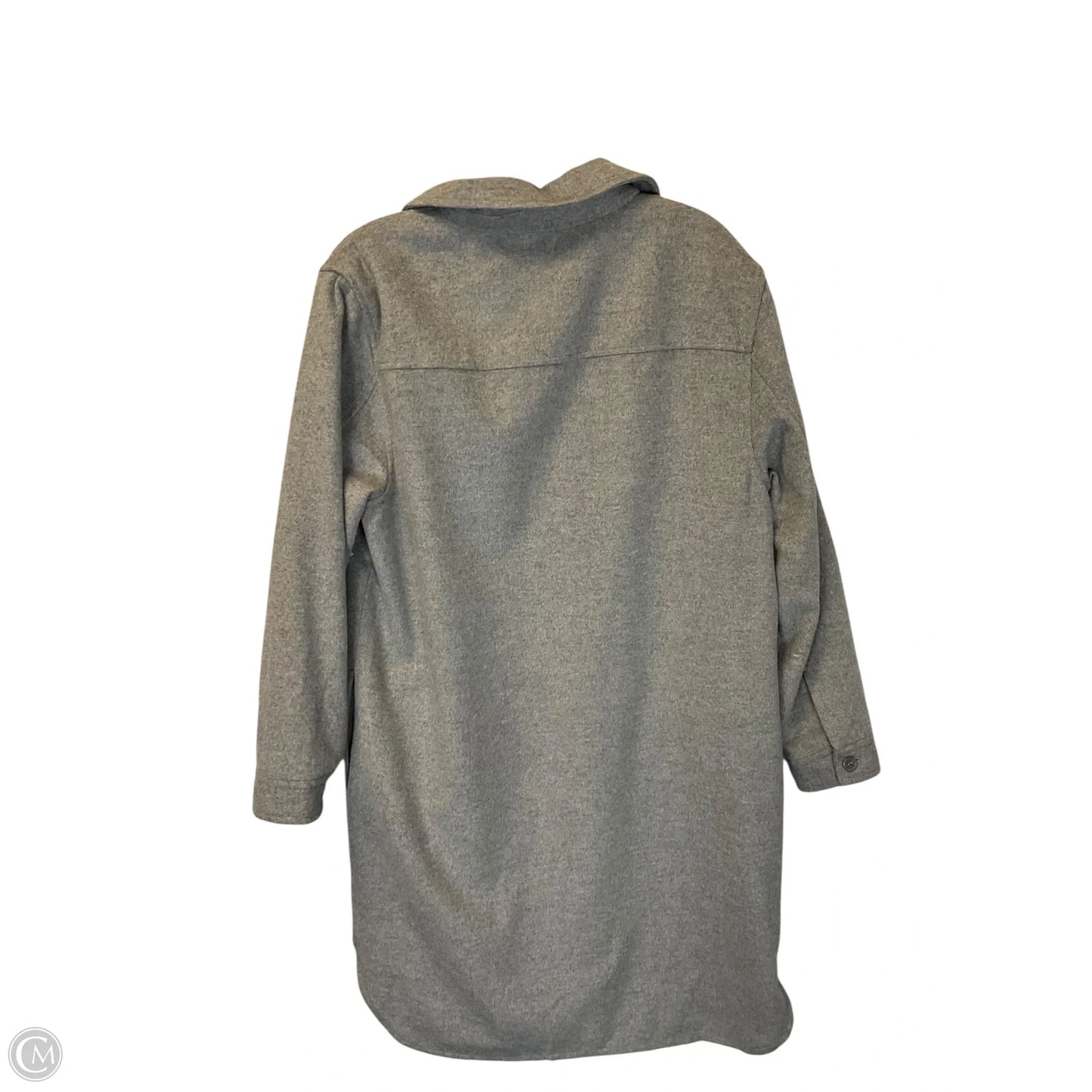 Coat Trench Coat By Jessica Simpson In Grey, Size: Xl